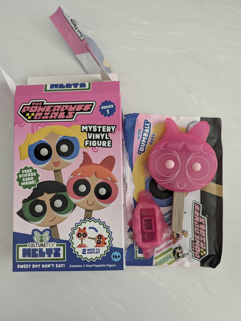 Culturefly The Powerpuff Girls Meltz Mystery Vinyl Figure Blossom Secret
